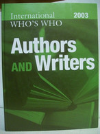 International Who's Who Of Authors And Writers. - Glossaries