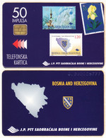 Bosnia - Stamp 1997 10000 Pcs Issued BA-PTT-0001 Dbz01 - Bosnie