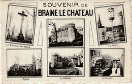 Braine-le-Château / Kasteelbrakel : Souvenir De ...(multivieuw) - Braine-le-Château