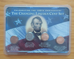 USA - 100th Anniversary - The Changing Lincoln Cent Set - Colecciones