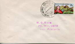 RSA - Republik Südafrika - FDC Addressed Or Special Cover Or Card - Mi# 313 - Flora Orchid, Botanical Garden Anniversary - Lettres & Documents