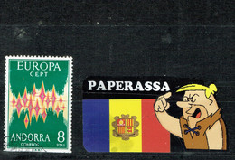 Europa 72 CEPT ANDORRA ESP. ANDORRE Usado Usage Observar - Altri & Non Classificati