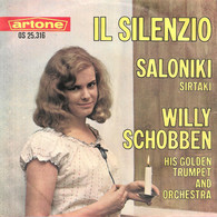 * 7" * WILLY SCHOBBEN - IL SILENZIO (Holland 1970 EX) - Strumentali