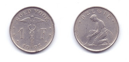 Belgium1 Franc 1923 (legeng In Dutch) - 1 Frank