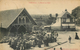 61 - GACE - Marché Aux Oeufs En 1912 Animé - Gace