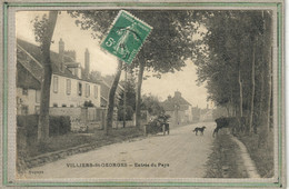 CPA - (77) VILLIERS-SAINT-GEORGES - Aspect De L'entrée Du Pays En 1909 - Villiers Saint Georges