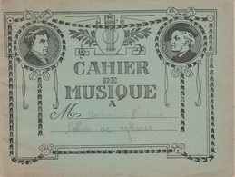 France - Cahier De Musique - Beethoven - Wagner - Material Und Zubehör