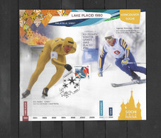 Olympische Spelen  Sochi 2014 , Souveniersblok Postfris - Winter 2014: Sotschi