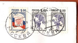 Russia 1998 / State Flag And Arms 1 R, Space Satellite 3 R / Taurus Park Hotel, Mallorca - Covers & Documents