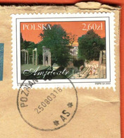 Poland Poznan 2003 / Amfiteatr Amphitheater 2.60 Zł Lazienkowski Park - Briefe U. Dokumente