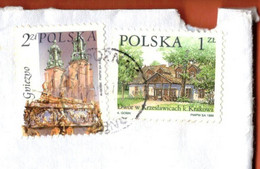 Poland Poznan 2007 / 1999 Polish Manor House Krzeslawice Krakow 1 ZL, 2002 Gniezno 2 ZL - Lettres & Documents