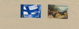 Finnland Flagge Ungestempelt Auf BST - Auerhahn Balz 2002 - Cartas & Documentos