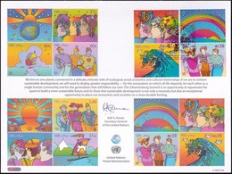UNO WIEN 2002 Mi-Nr. 57 Erinnerungskarte - Souvenir Card - Briefe U. Dokumente