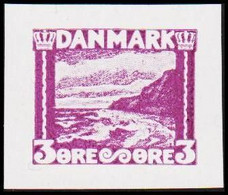 1930. DANMARK. Essay. Møns Klint. 3 øre. - JF525140 - Proofs & Reprints
