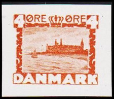 1930. DANMARK. Essay. Kronborg. 4 øre. - JF525146 - Proofs & Reprints