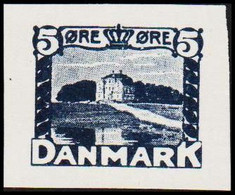 1930. DANMARK. Essay. Eremitageslottet. 5 øre. - JF525170 - Proofs & Reprints