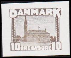 1930. DANMARK. Essay. Københavns Rådhus - City Hall. 10 øre. - JF525174 - Essais & Réimpressions