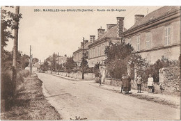 72    Marolles  Les Braults  -  Route De Saint Aignan - Marolles-les-Braults