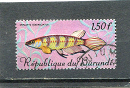 BURUNDI   N°  219  (Y&T)  (Oblitéré) - Gebraucht