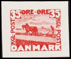 1930. DANMARK. Essay. Flovmand Med Heste. 35 øre. - JF525207 - Proofs & Reprints