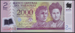 Paraguay 2000 Guaranies 2011 P228c UNC - Paraguay