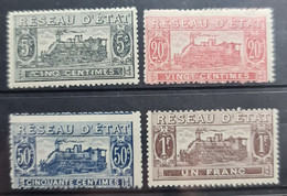 FRANCE 1901 - MNH/MLH - YT 9, 11, 12, 13 - COLIS POSTAUX - Nuovi