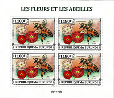 BURUNDI 2013 Mi 3289A KLB ASIAN HONEY BEE MINT MINIATURE SHEET ** - Blokken & Velletjes