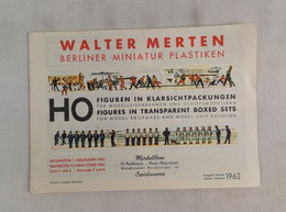 Walter Merten. Berliner Miniatur Plastiken. Ausgabe Februar 1962. - Andere & Zonder Classificatie