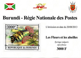 BURUNDI 2013 Mi 3291A DWARF HONEY BEE MINT MINIATURE SHEET ** - Blocks & Sheetlets