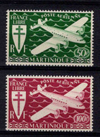 Martinique - 1945  - PA 4/5  - Neufs ** - MNH - Poste Aérienne