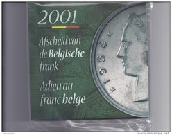 FDC-muntenset 2001 Origineel Geseald - FDEC, BU, BE & Münzkassetten