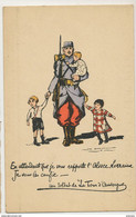 Geo Dorival Guerre 1914 Alsace Lorraine Un Soldat De La Tour D' Auvergne Mutualité Maternelle 46 Eme RI Reuilly TBE - Dorival