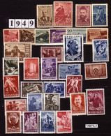 BULGARIA - 1949 -  Full Year, Mi-Nr. 688/717  -  MNH - Annate Complete