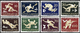 Yugoslavia 1956 - Mi 804/11 - YT 706/13 (Melbourne Olympic Games ) Complete Set - Ete 1956: Melbourne