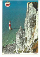 BR983 Eastbourne Beachy Head And Lighthouse  Viaggiata 1985 Verso Roma - Eastbourne