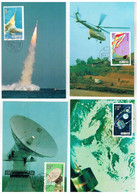 FDC 1986  Vols Spaciaux 1986 - 1980-1989