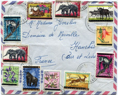 BURUNDI LETTRE PAR AVION DEPART BUJUMBURA 10-6-6(3) POUR LA FRANCE - Lettres & Documents
