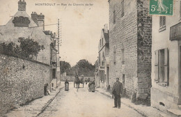 CPA-95-MONTSOULT-Rue Du Chemin De Fer - Montsoult