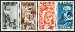 Sarre-87- Original Values Issued In 1926.(+) Hinged - Quality In Your Opinion. - Andere & Zonder Classificatie