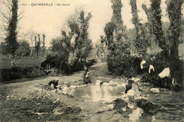 Quimperlé * 1904 * Un Lavoir * Laveuses Lavandières Blanchisseuses - Quimperlé