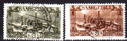 Sarre-100- Original Values Issued In 1926.(o) Used - Quality In Your Opinion. - Andere & Zonder Classificatie