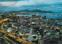 Postcard Spain La Palmas De Gran Canaria Nocturnal Cityscape Panorama - La Palma
