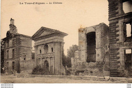 LA TOUR D'AIGUES - Le Château.  2 Scans - La Tour D'Aigues
