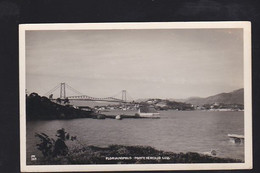 Brésil. Florianopolis Ponte Hercilio Luz - Florianópolis