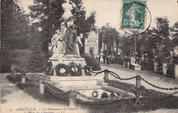 CPA - 80 - Abbeville - Le Monument De L'Amiral Courbet Au Cimetière - LL - - Abbeville