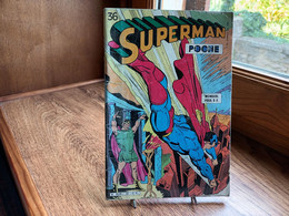 Superman Poche N°36  " Les Derniers Jours De Métropolis "  1980  Sagedition.(R11) - Superman