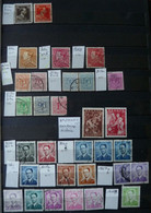 Belgium  1951 -   Variantes  :  LOT Entre  : N° 650 à 1074   Obli /*  - Cat.: +/-  30 € - Autres & Non Classés