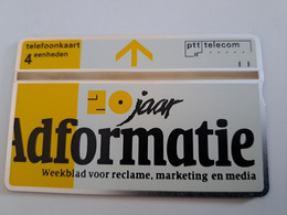 NETHERLANDS  ADVERTISING  4 UNITS/ ADFORMATIE     / NO; R058  LANDYS & GYR   Mint  ** 11772** - Privées