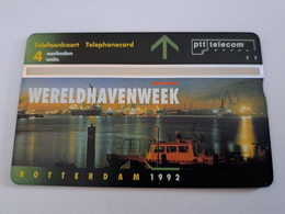 NETHERLANDS  ADVERTISING  4 UNITS/ /WERELDHAVENWEEK /SHIPS HARBOUR     / NO; R028  LANDYS & GYR   Mint  ** 11785** - Private