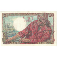 France, 20 Francs, 1948, 25288 F.176, NEUF, Fayette:13.12, KM:100a - 20 F 1942-1950 ''Pêcheur''
